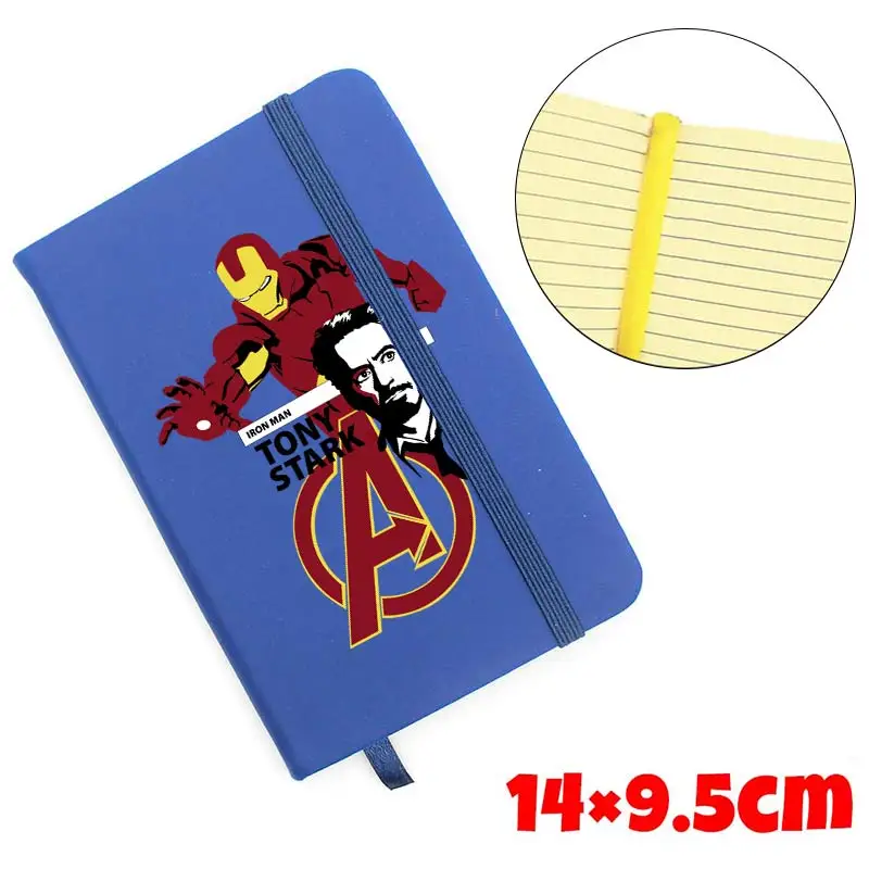 

Marvel Avengers Infinity War Notebook The Iron Leather Bandage Notebook Diary Memo Study Workbook Minutebook Journal Stationery