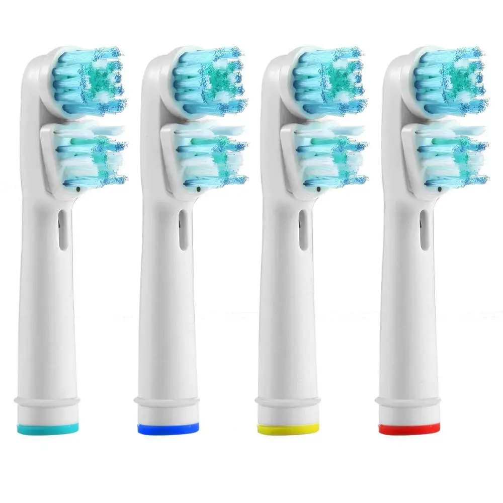 

4pcs EB-417 SB417 Electric toothbrush heads Dual Clean Replacement Brush Heads For Braun Oral B Vitality Triumph Brush Heads