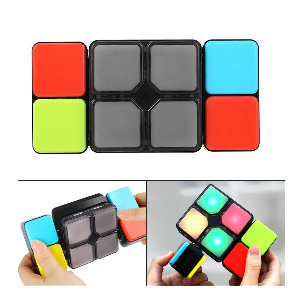 

4 Game Modes Magic Puzzle Toy with Light Electronic Education Toys Good Quality