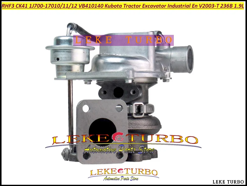 RHF3 CK41 1J700 17010 17011 17012 VB410140 турбо для Kubota трактор экскаватор промышленный двигатель