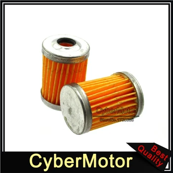 

2x Fuel Filter Element For Yamaha Honda Suzuki Kawasaki Quad Go Kart Buggy Snowmobile Motocross