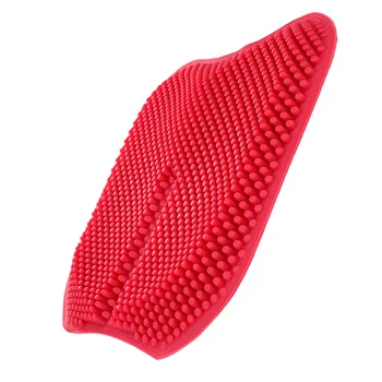 

Massage Cushion Breathable Comfortable Practical Massage Silicone Cushion for Car Woman Man (Red)