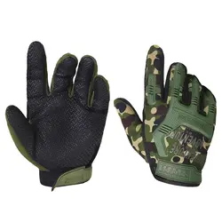 Латексные тактические камуфляжные перчатки утолщенные пальцы Safty Protect армейские перчатки перчатка Спортивная безопасность Нескользящая