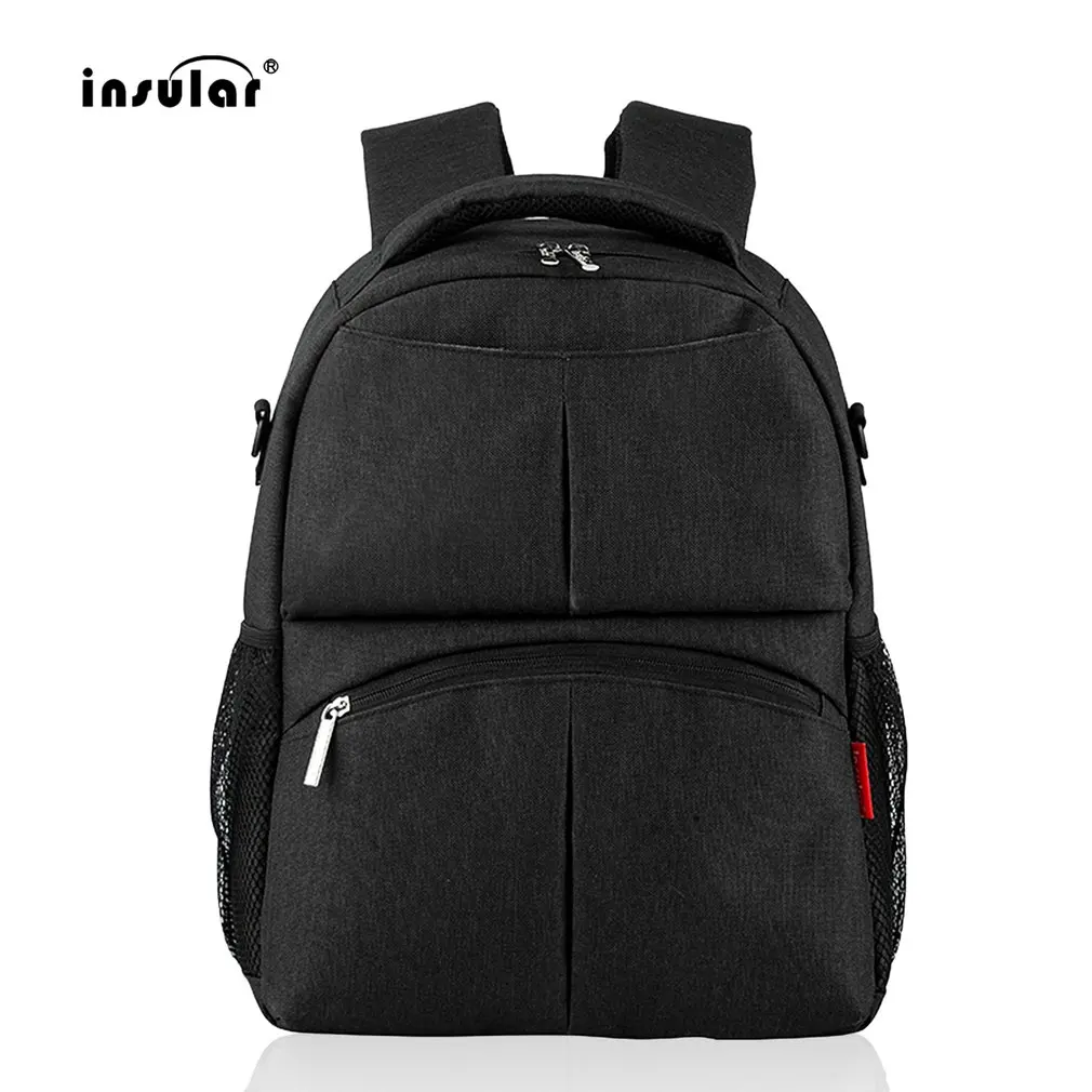 

INSULAR Fashionable Large Capacity Mother linen Bag Multifunctional Travel Baby Nappy Bags Mummy Diaper Backpack