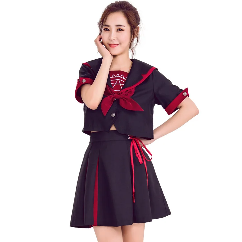 

Sexy Sailor Costume For Women Adult Japanese Anime Style Sailor Cosplay Halloween Costume For Women Carnival Performance Party