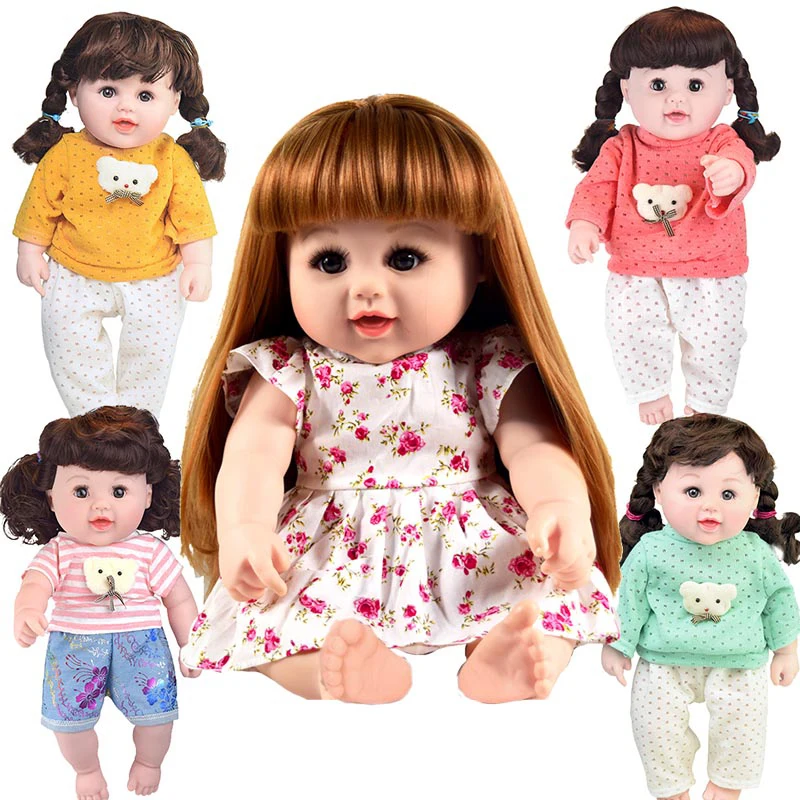 Большая! 48 см настоящий reborn boneca Baby виниловая кукла дети реалистичные игрушки