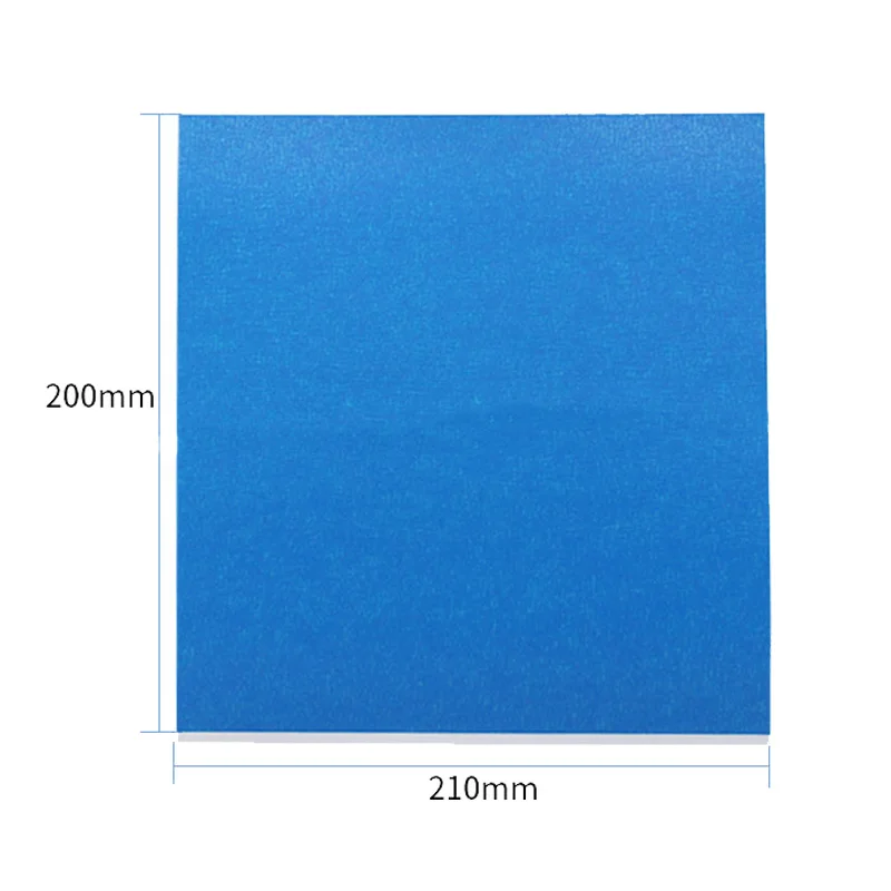 كي بانغ الأزرق شريطٌ لاصق 200X200 ملليمتر جيدة ل 3d طابعة أجزاء 200x210 ملليمتر الحرارة ورقة 3d ملحقات الطابعة