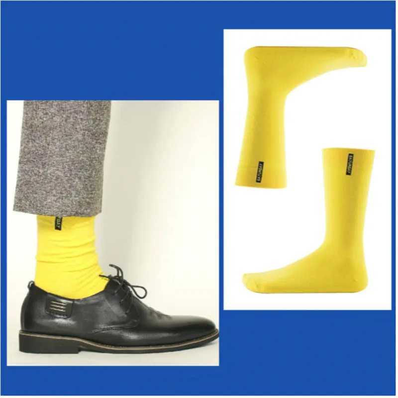 Фото Мужская одежда с вышивкой happy Solid Color, одна неделя, семь дней, забавные уличные хип-хоп Harajuku черные мужские модные хлопковые носки для скейтеров №3