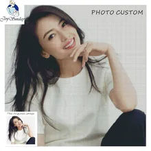 DIY фото на заказ алмазная живопись картина Стразы Алмазная вышивка ткань рукоделие вышивка крестиком 5D для украшения дома