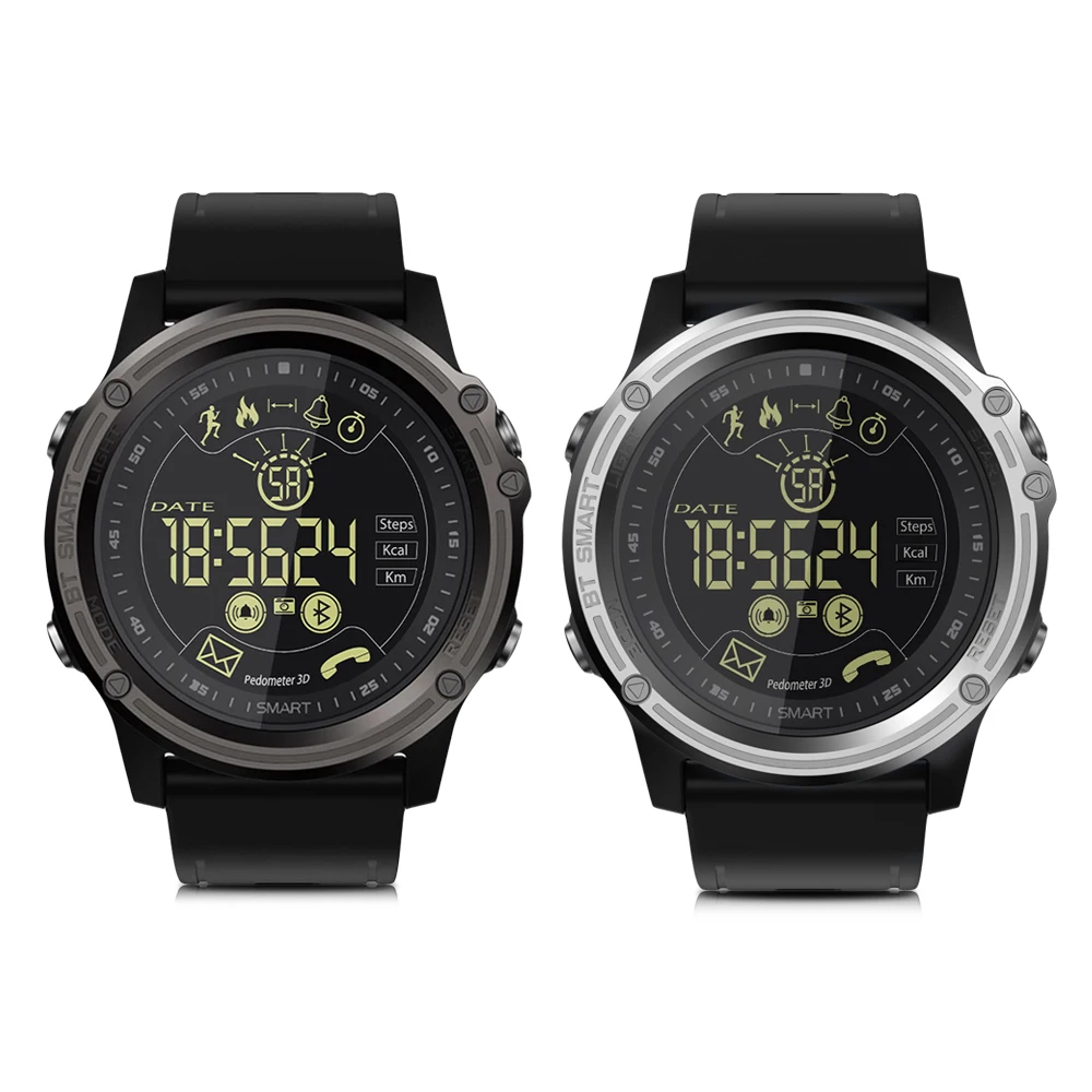 LOKMAT EX26 Для мужчин Smart Watch Sport шагомер IP68 Водонепроницаемый Bluetooth цифровые часы