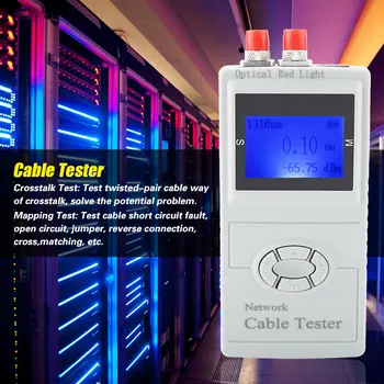 

SML-MA2 Multi-function LCD Tester Optical Power Red Light Meter Pen with Red Light Resource