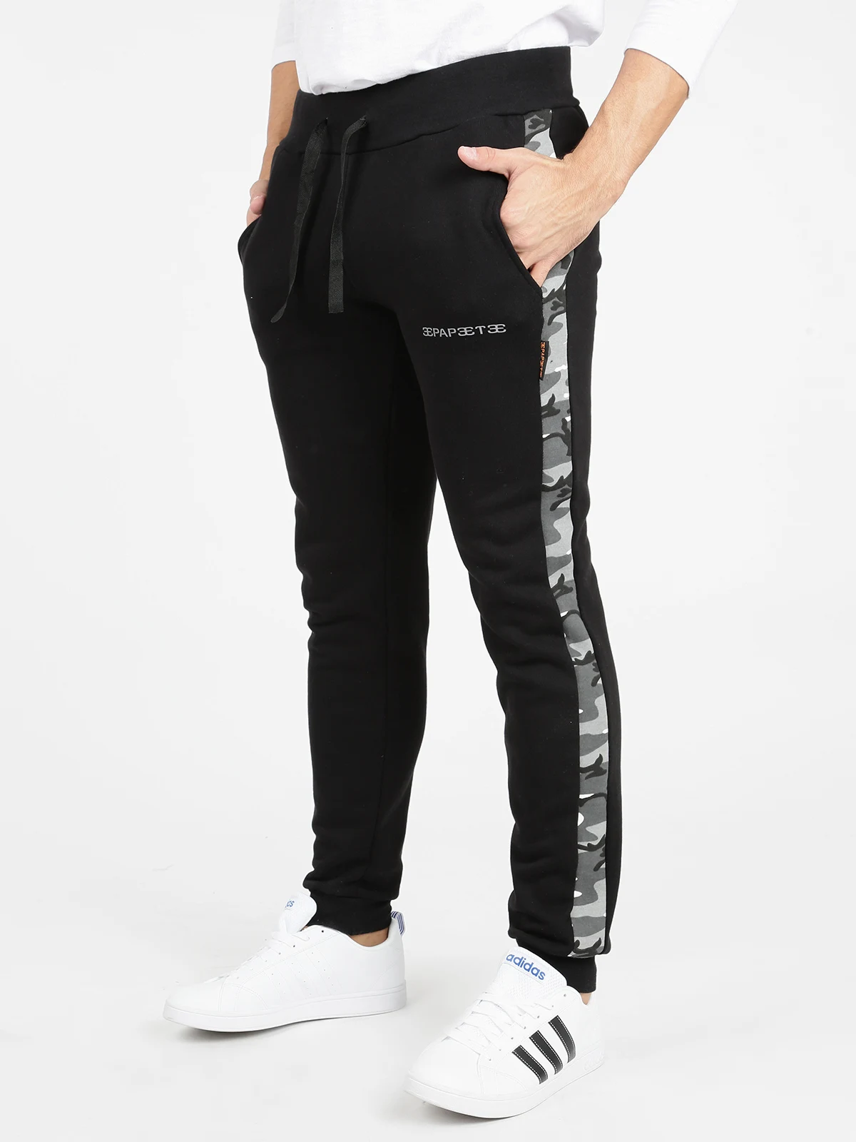 track pants with cuffs