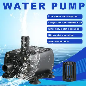 

Mini DC 12V Water Pump Diving Pumps For Pond Aquarium Fish Tank Fountain Electric Gardening Tools 280L / hour 30-40 dbs