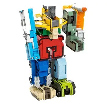 

Children's Educational Toys Assembled Digital Robot Ares King Kong Combined Toy Happy Birthday Gifts Kids Children's Day Gift