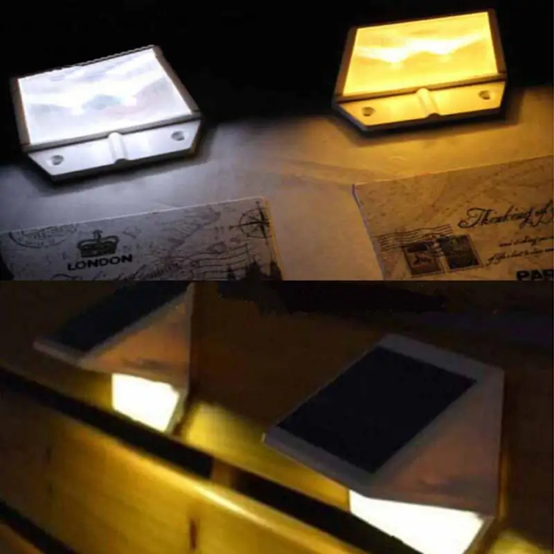 

Outdoor Waterproof Lighting LED Solar Lights Garden Landscape Lamp Spotlight Wall Lamp