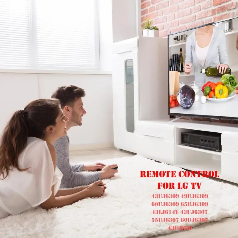 Для LG tv пульт дистанционного управления Замена AKB75095308 универсальный пульт дистанционного управления для LG tv 43UJ6309 с Netflix черный Высокое качество