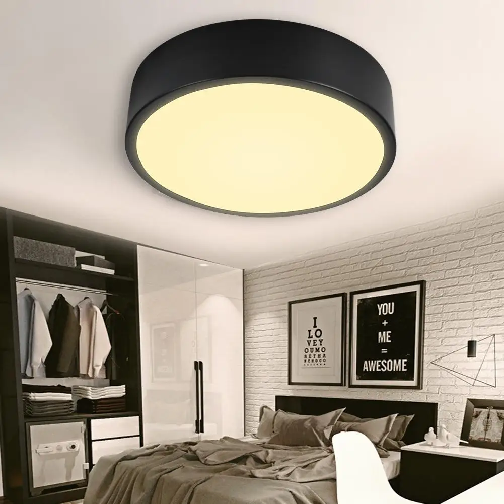 

Modern Acrylic LED Ceiling Round Lamp Light for Living Room Bedroom