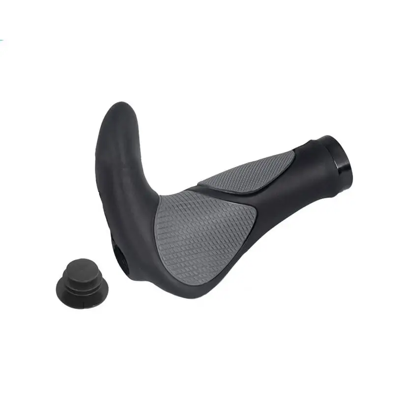 Ручки велосипеда резиновый рожок Форма комфорт Эрго Non slip руле для MTB велосипед BMX
