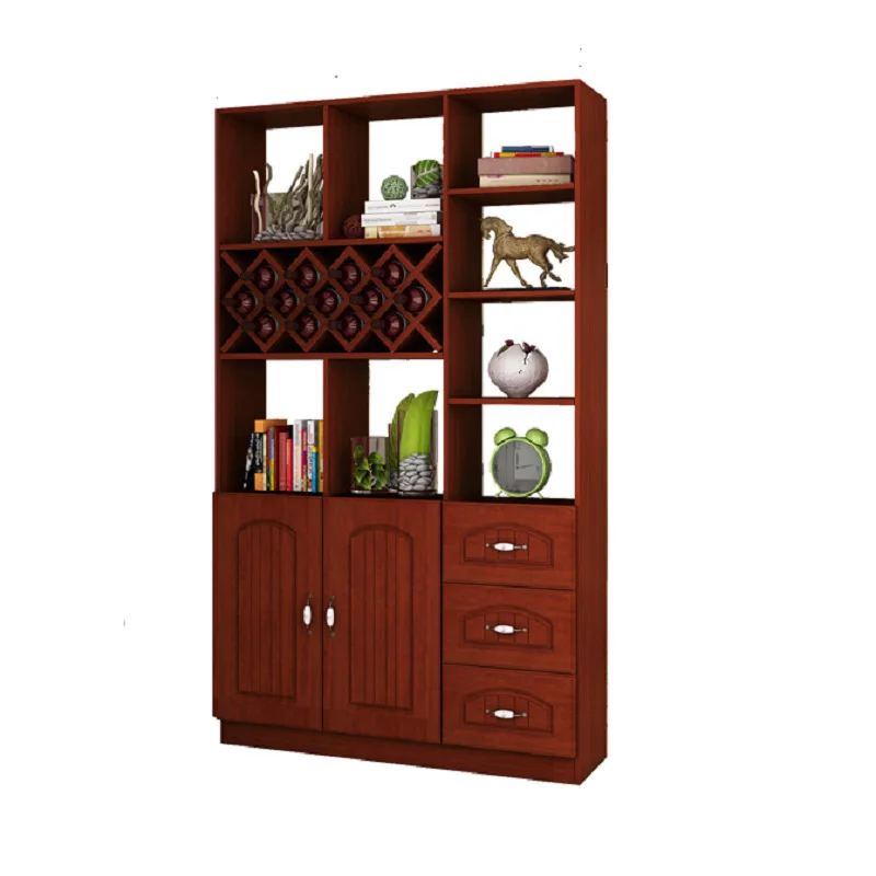 Adega vinho Display Shelves Cristaleira Shelf Table Dolabi Salon Kitchen Hotel Commercial Furniture Mueble Bar Wine Cabinet