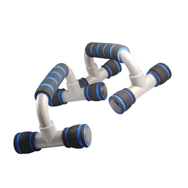 US $6.91 1 Pair Muscle Training I-type Push-ups Stands Workout Waist & Abdomen Exercise Belly Training Gym E