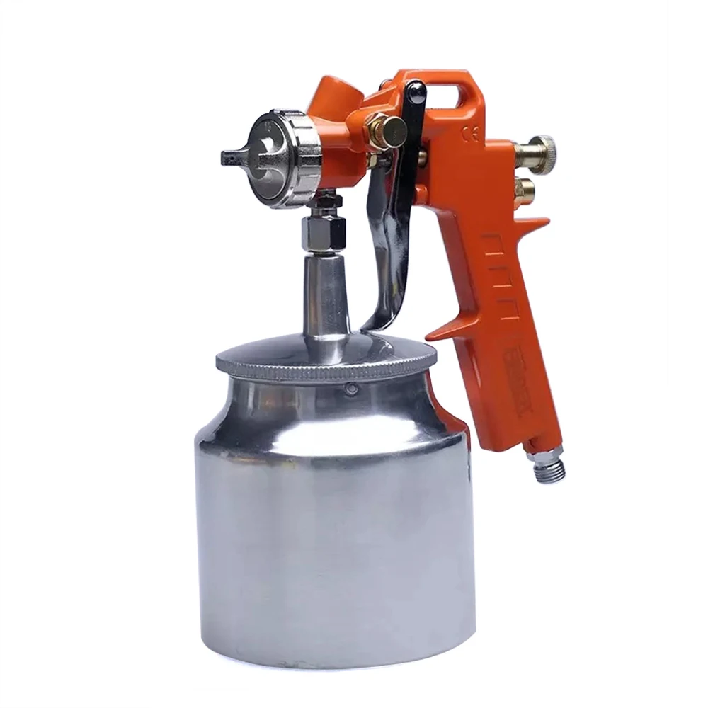 FINDER 750 мл съемный спрей пневматическое ружьё спрей-лак пистолет 1,5 мм Насадка Регулируемый латексный краска для аэрографа