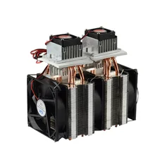KOOLASON полупроводниковый Пельтье двойной охладитель сердечника холодильник DC12V чехол для компьютера микро кондиционер пространство охлаждения радиатора