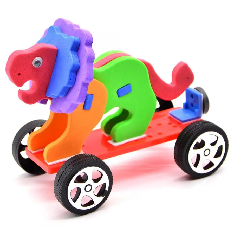 

Kids Learning Science Magnetic Car Model Toy DIY Magnetic Car Model Blocks Toy Set Educational Experiment Toys For Children