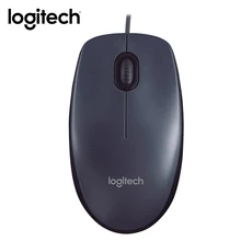 Logitech M90 Проводная игровая клавиатура Мышь USB Мышь оптическая мышь Plug and Play совместимость с настольных ПК клавиатура PC Gamer Мышь