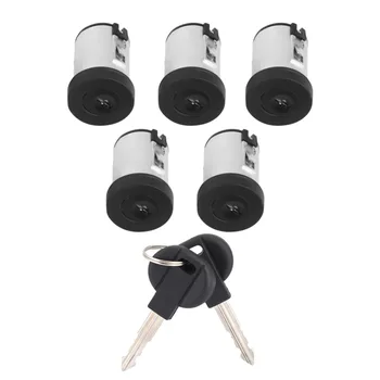 

5pcs Barrel Lock Door Lock Set with 2 Keys for PEUGEOT EXPERT 806 CITROEN SYNERGIE DISPATCH