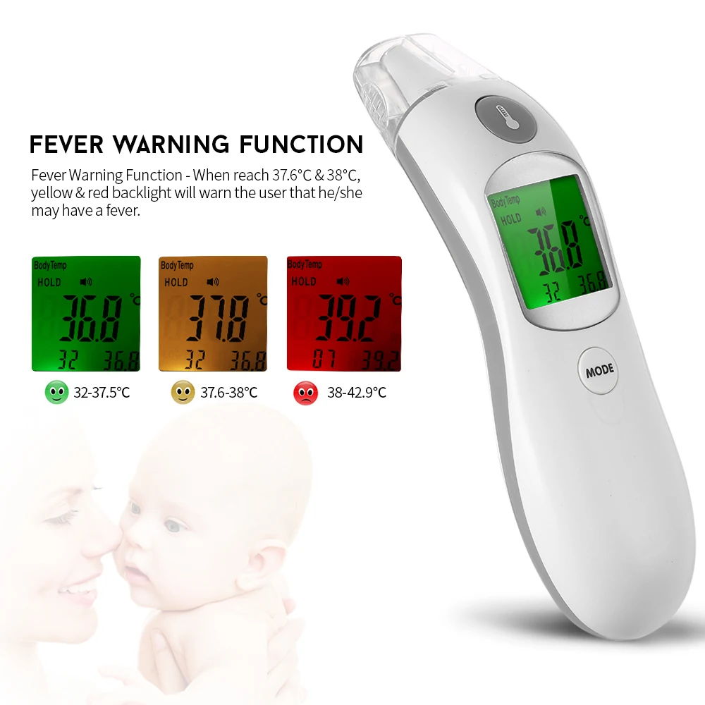 Buy Digital IR Infrared Body Fever Thermometer Adult