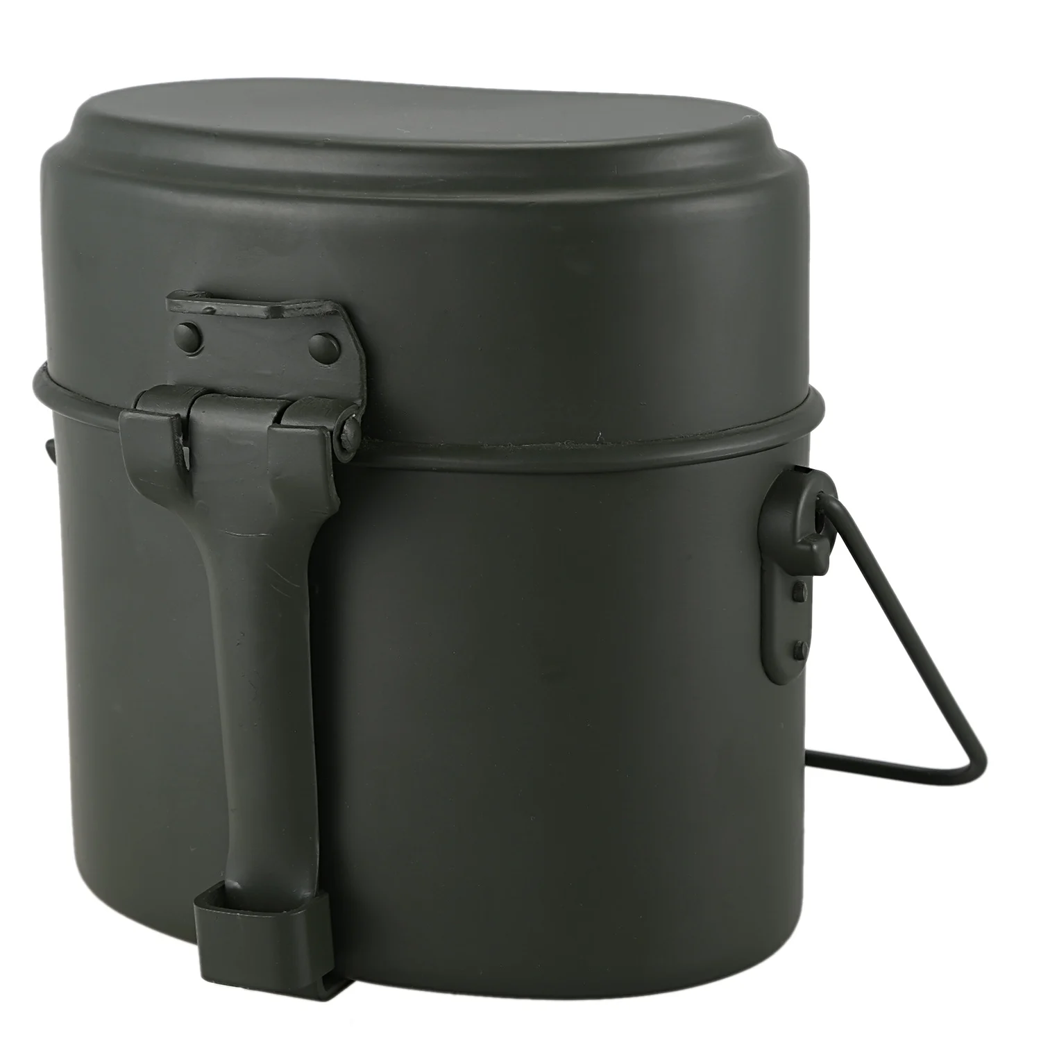 Nueva venta soldado del ejército de Camping al aire libre Kit de desorden almuerzo portátil cena caja cantina tetera olla tazón Nueva venta soldado del ejército de Camping al aire libre Kit de desorden almuerzo portátil cena caja cantina tetera olla tazón