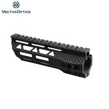 Векторная оптика MLOK Free Float " полимер тонкий рельс отделка из углеродного волокна с 2 шт 3" рельс