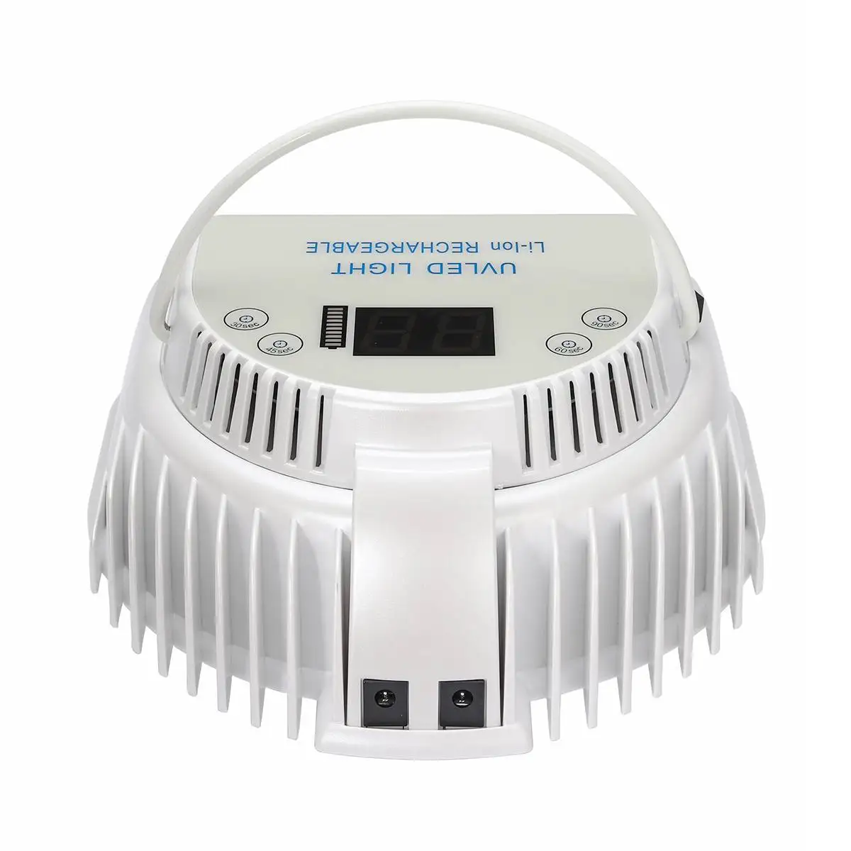  64W 32 LED UV Nail Lamp Light Gel Polish Nail Dryer Rechargeable Cordless LCD Display Cordless Mani - 33000672182