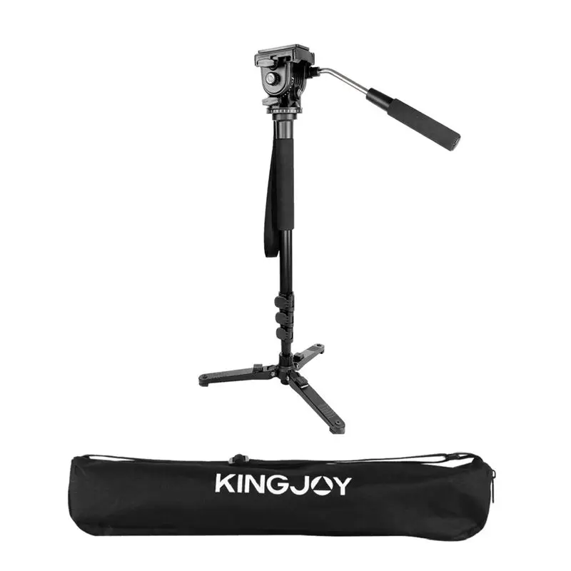 Kingjoy Mp1008F набор профессиональных моноподов Dslr для всех моделей камеры штатив
