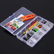 Набор рыболовных крючков Золотой рукав колючая Ise Нигерия колючая рыболовный крючок Рыболовные снасти смешанные размеры