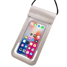 Водонепроницаемая сумка для мобильного телефона iphone 6plus 7 8 huawei все модели 6 дюймов пыленепроницаемый мешок PU чехол сo шнуром для мобильного телефона