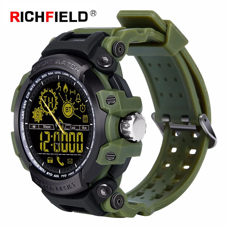 Smart watch Men 5ATM IPX8 Waterproof Sport Phone Watch Outdoor Swimming Diving Smart Cock Smartwatch for iPhone Android Watches