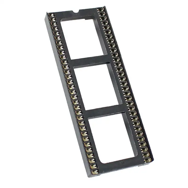 10 шт. Новый 1 778 мм Шаг 64 Pin Dip припой Тип широкая Ic розетка адаптер #8|Источники