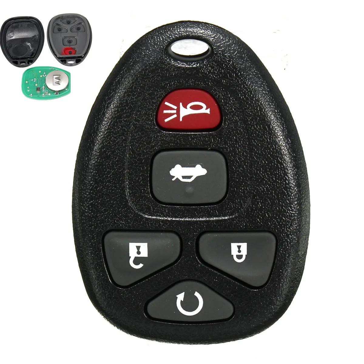 

5 Button Replacement Keyless Entry Remote Control Key Fob For Chevrolet for Buick 2004-2010 22733524