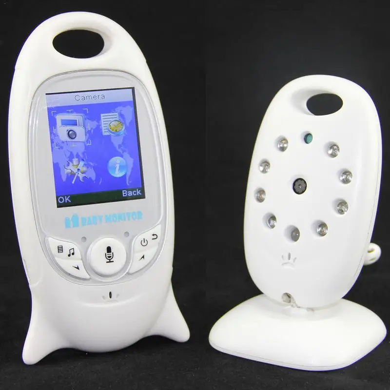 

Baby Radio VB601 2.4G Wireless Baby Monitor Video with Night Vision Two-way Talk LCD Display Temperature Sleeping Monitoring