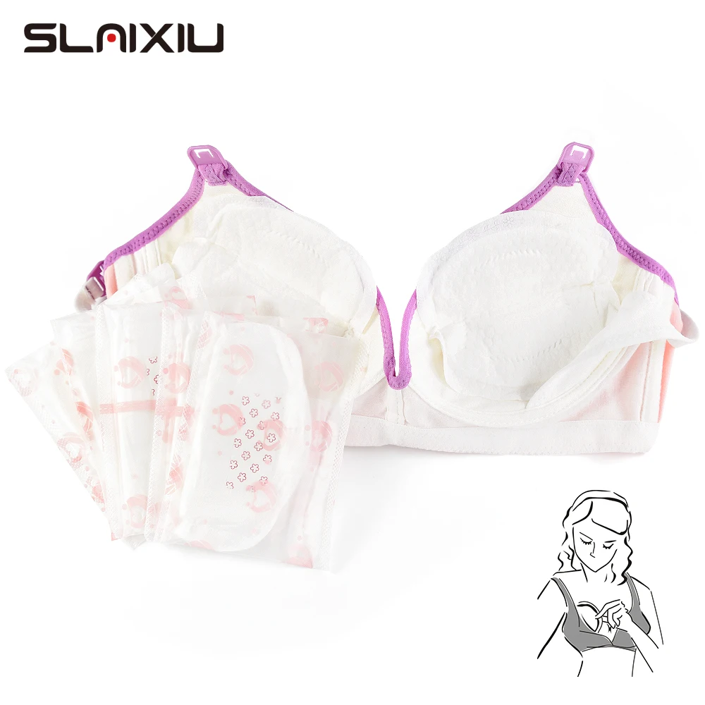 

SLAIXIU Breast Pads Nursing Pads Disposable Breast Pads Breastfeeding Accessories Ultra-thin Dry Soft