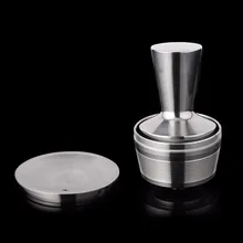 Новое использование 500 раз многоразовые кофейные капсулы из стали, многоразовые капсулы для кофе, капсулы для кофейных капсул