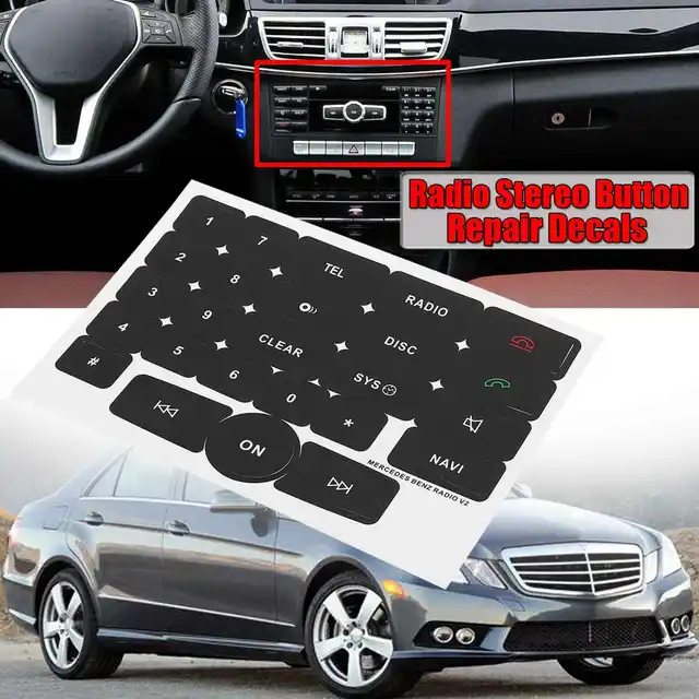 Buy Radio V2 Black Car Media Radio Stereo Button