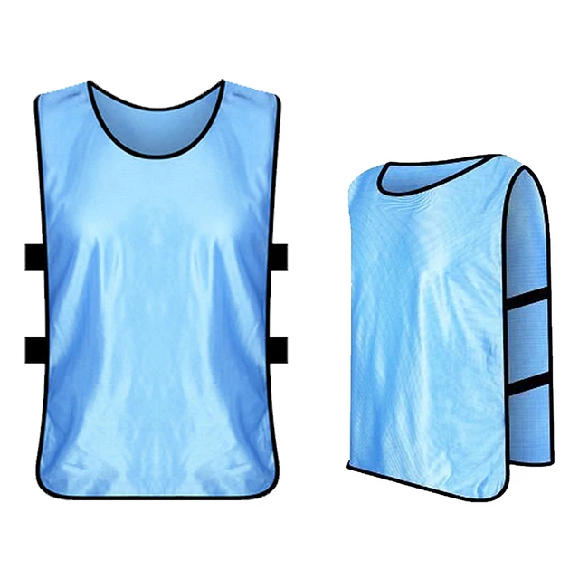 US $45.96 12 PCS Kid's Soccer Pinnies Quick Drying Football Jerseys Youth Sports Scrimmage Practice Sports Ve