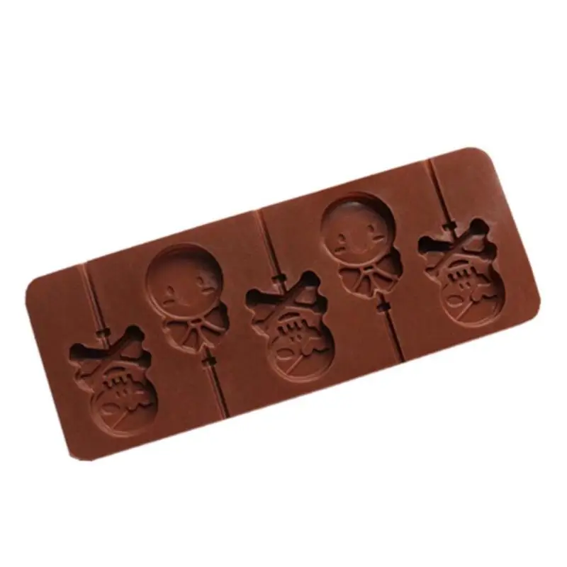 

Smiling Skull Shape Silicone Lolly Mold Chocolate Dessert Mold Mini Muffin Pan Form Kitchen Bakeware Baking Tools