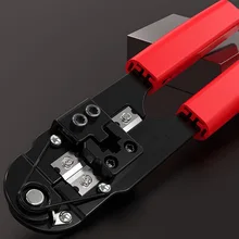 20 штук модульная Кримпер ОБЖИМНАЯ резка чередование Сетевой провод Tool Kit щипцы для зачистки для 8P8C rj45