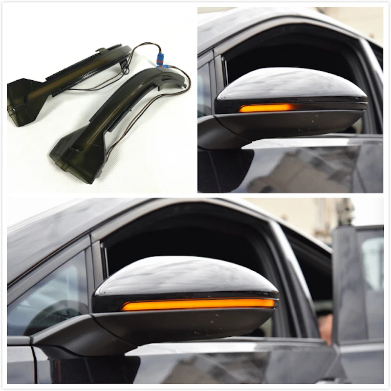 

Dynamic Flow Exterior lights Rearview Side Mirror Flowing LED Turn Signal Light For BMW 5 7 Series E60 E61 E65 E66 F01 F02 F04