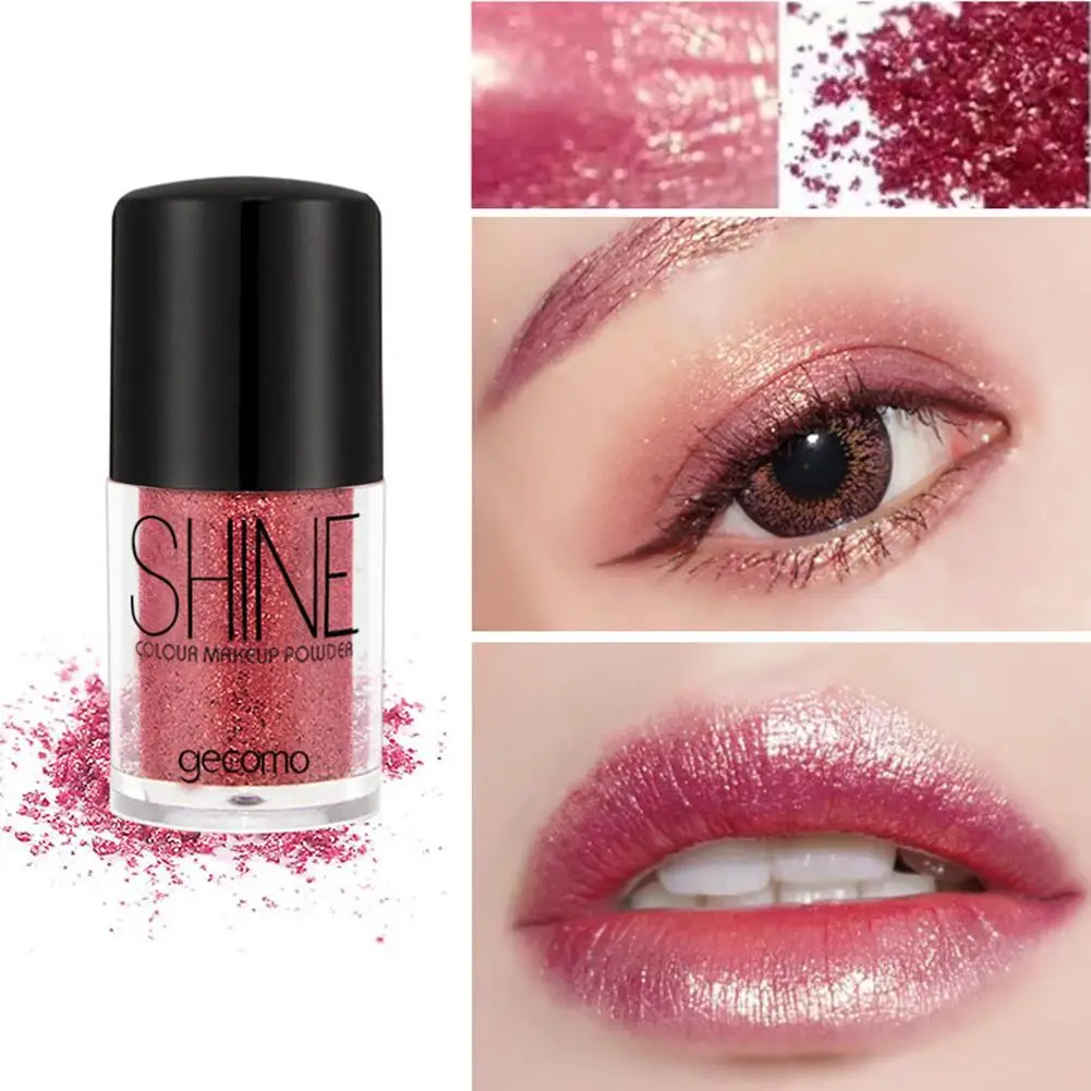 

Multifunctional Monochrome Eye Shadow Delicate Powder Glitter Mermaid Easy To Smear Beauty Products Tools