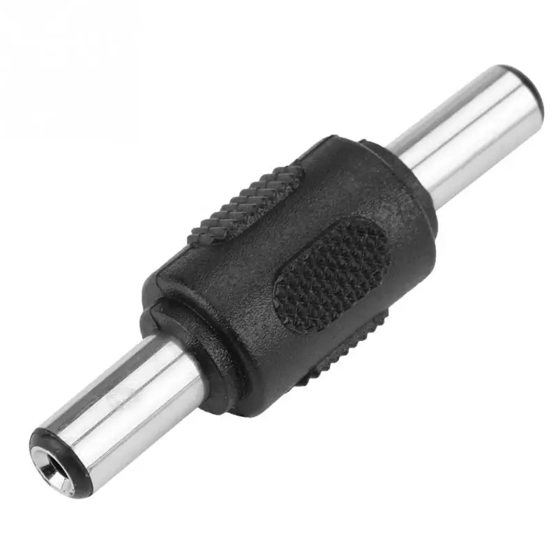 10Pcs DC Power Coupler Male to Male Adapter Connector CCTV Camera Accessories