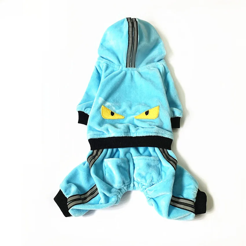

Pet Dog Clothes Cat Clothing jumpsuit coats Chihuahua Puppy Yorkie Terrier Bulldog Poodle Small Animals Hoodies Devil's EYES